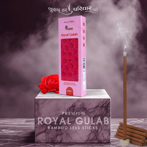 Royal Gulab Bamboo Less Sticks
