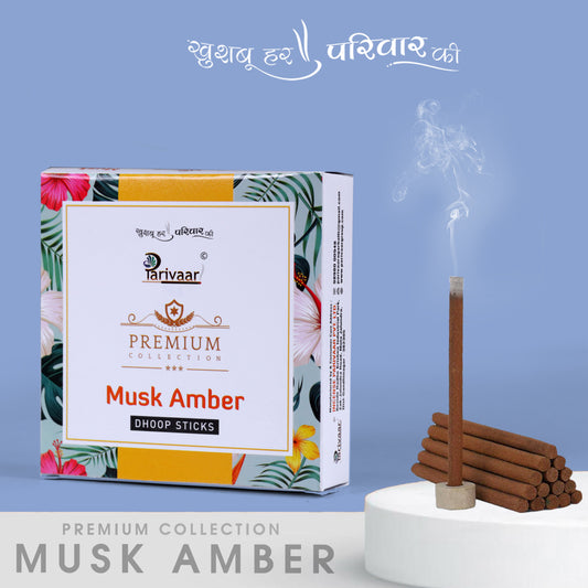 Musk Amber Dhoop Sticks