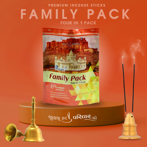Family 4 in 1 Incense Sticks